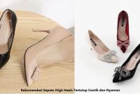 Rekomendasi Sepatu High Heels Tertutup Cantik dan Nyaman Sepatu High Heels Tertutup